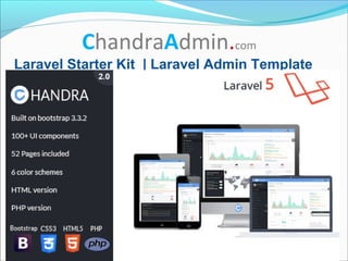 ChandraAdmin.com
Laravel Starter Kit | Laravel Admin Template
 