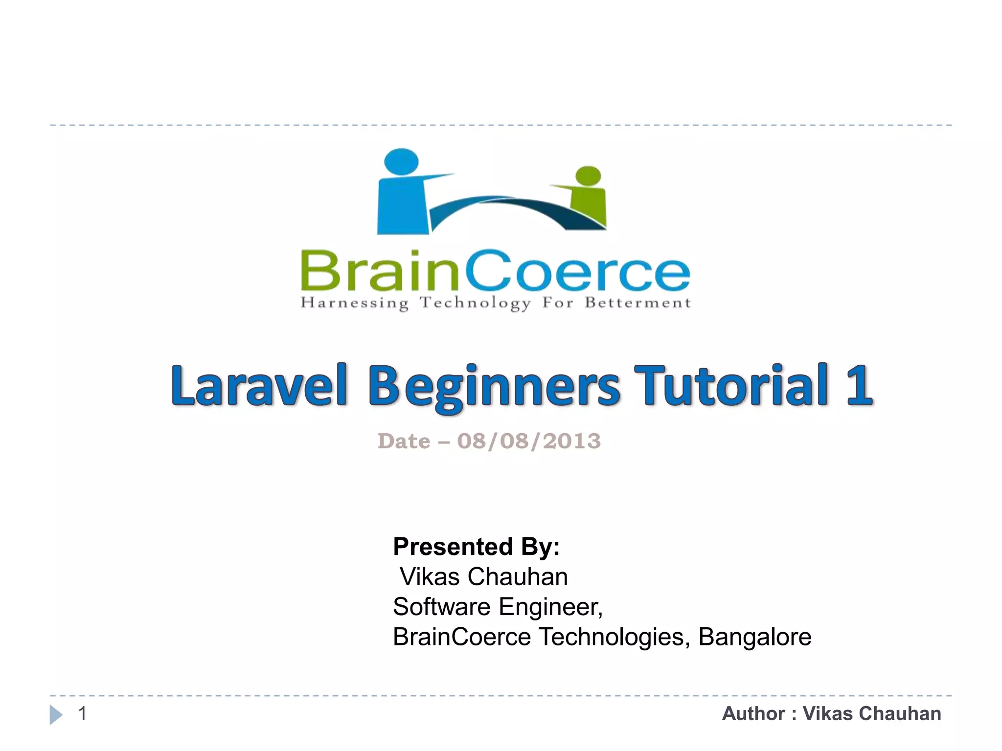 Laravel Beginners Tutorial 1 Pptx Laravel Beginners Tutorial 1 Pptx