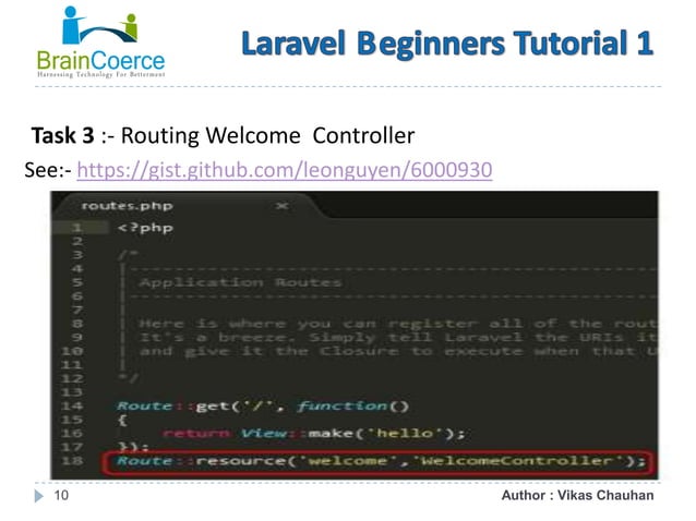 Laravel Beginners Tutorial 1 Pptx Laravel Beginners Tutorial 1 Pptx