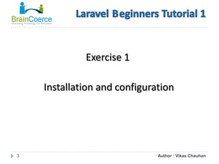 Laravel Beginners Tutorial 1 Pptx Laravel Beginners Tutorial 1 Pptx