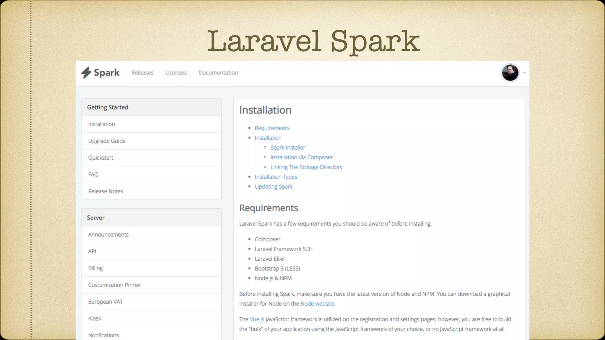 Laravel Spark
 