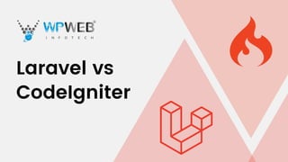 Laravel vs
CodeIgniter
 