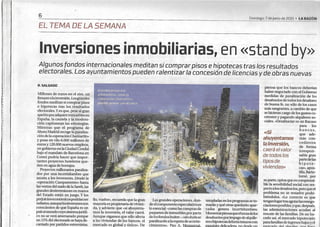 Mercado inmobiliario en stand-by