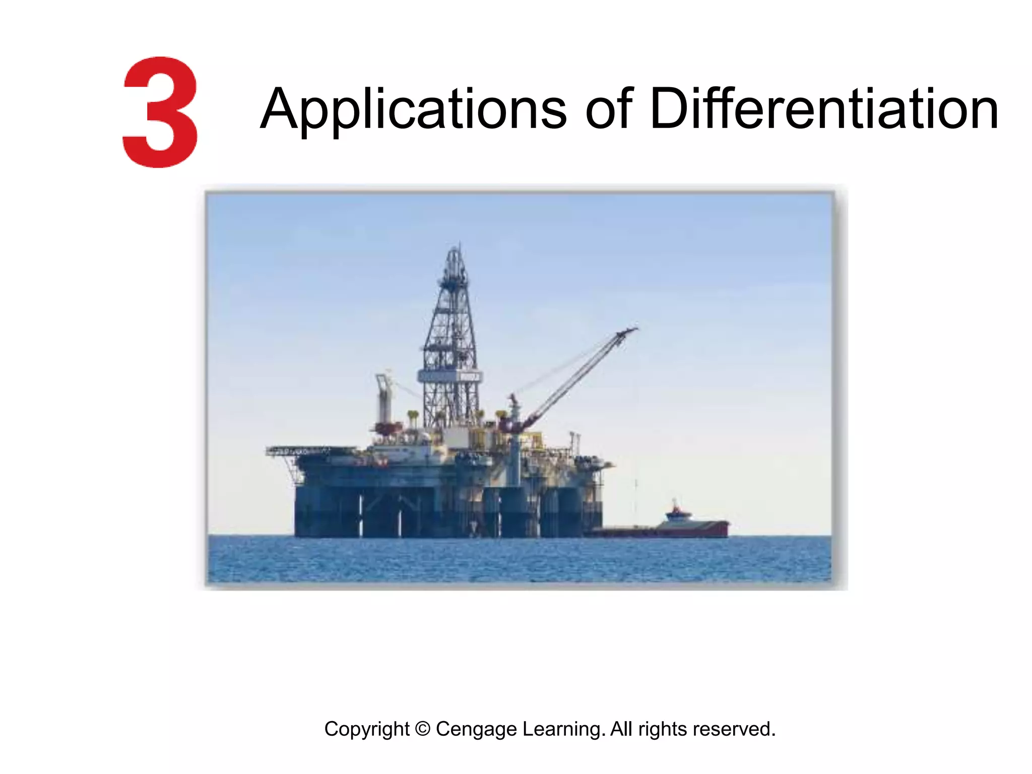 Applications of Differentiation 
Copyright © Cengage Learning. All rights reserved. 
 