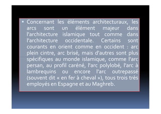 L architecture islamique 1
