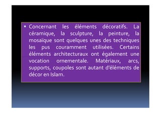 L architecture islamique 1