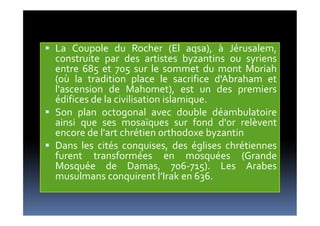 L architecture islamique 1
