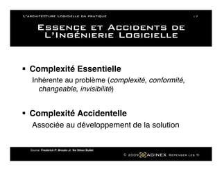 L Architecture Logicielle En Pratique