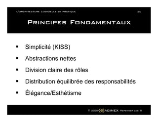 L Architecture Logicielle En Pratique