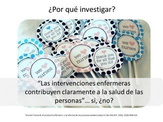 La re evolucion de los cuidados