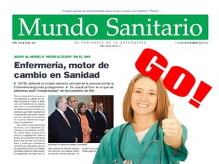 La re evolucion de los cuidados