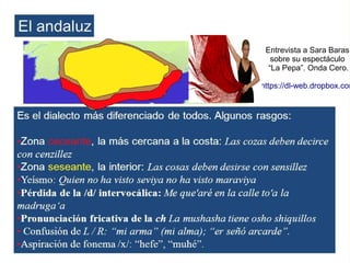 Entrevista a Sara Baras
sobre su espectáculo
“La Pepa”. Onda Cero.
https://dl-web.dropbox.com
 