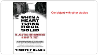 Consistent with other studies
 