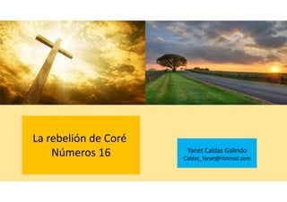 La rebelión de Coré