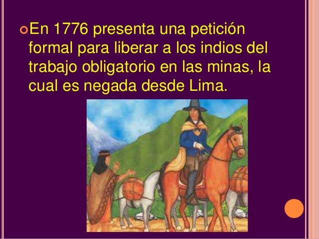 La rebelión de tupac amaru ii