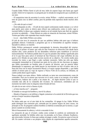 La rebelion de atlas