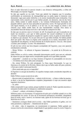 La rebelion de atlas