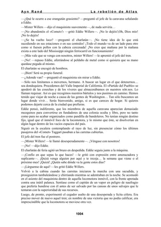 La rebelion de atlas