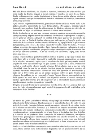 La rebelion de atlas