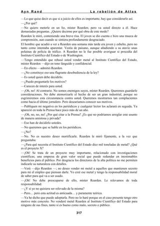 La rebelion de atlas