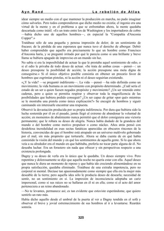 La rebelion de atlas