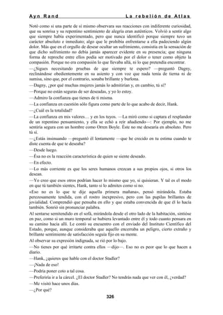 La rebelion de atlas