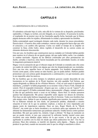 La rebelion de atlas