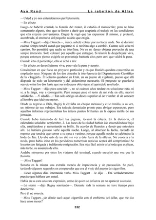 La rebelion de atlas