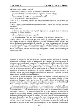 La rebelion de atlas