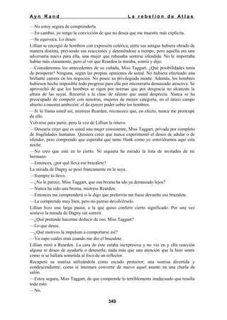 La rebelion de atlas