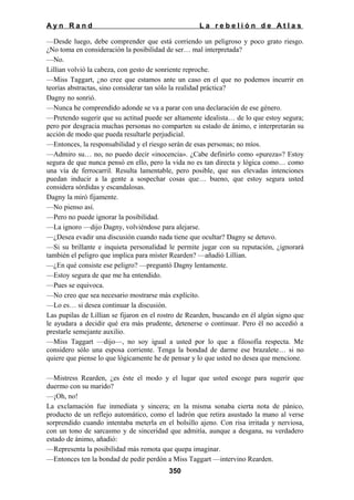 La rebelion de atlas