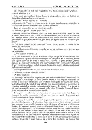 La rebelion de atlas