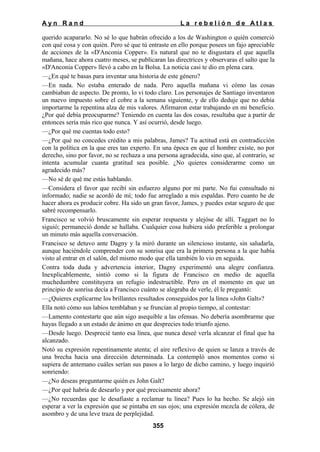 La rebelion de atlas