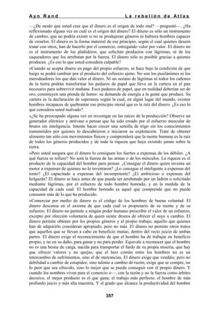 La rebelion de atlas