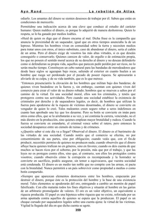 La rebelion de atlas