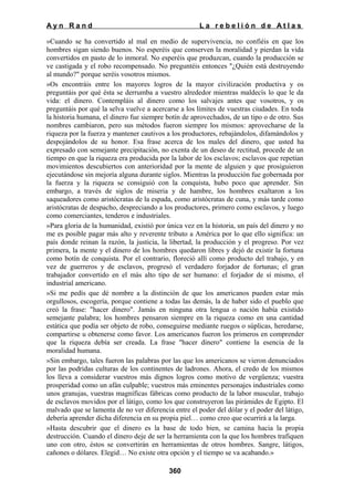 La rebelion de atlas