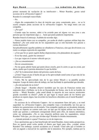 La rebelion de atlas