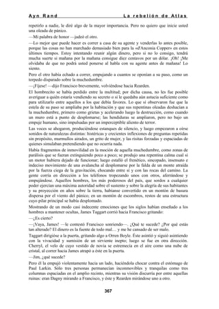 La rebelion de atlas