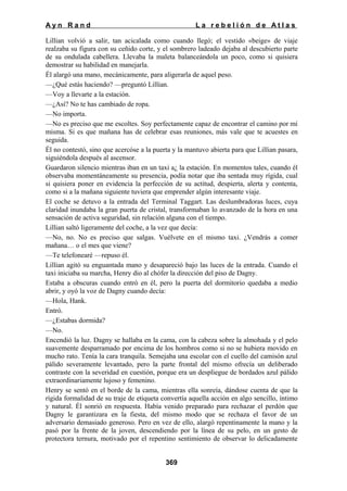 La rebelion de atlas