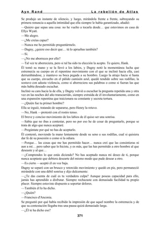 La rebelion de atlas