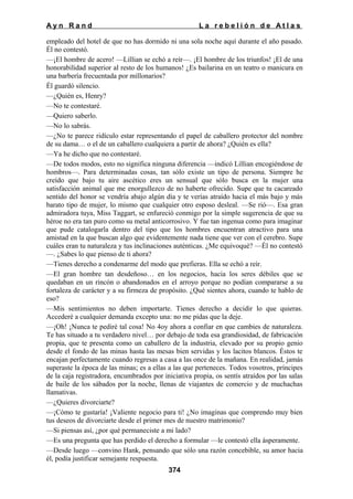 La rebelion de atlas