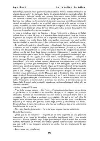 La rebelion de atlas