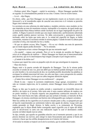 La rebelion de atlas