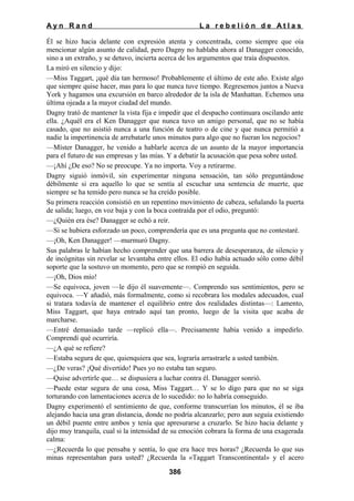 La rebelion de atlas