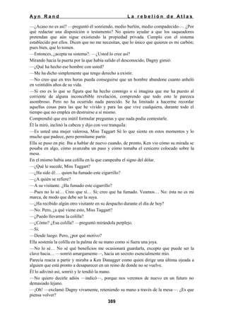 La rebelion de atlas