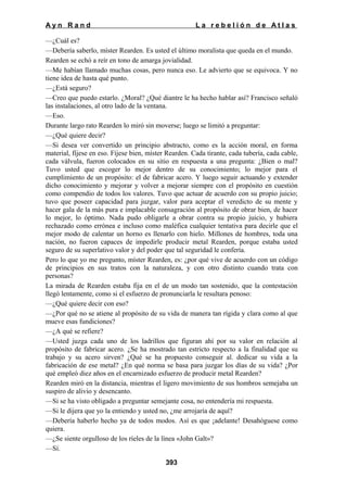 La rebelion de atlas