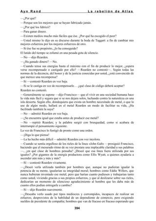 La rebelion de atlas