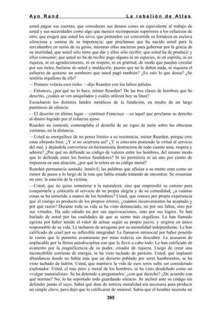 La rebelion de atlas