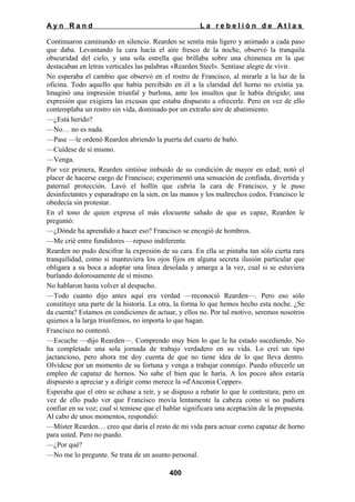 La rebelion de atlas