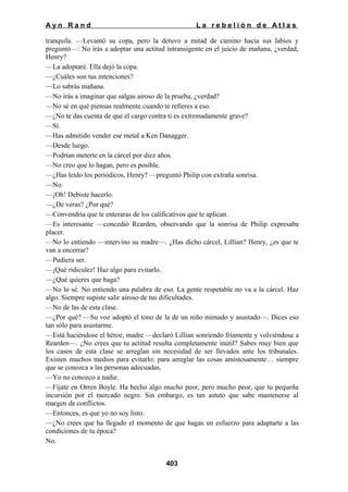 La rebelion de atlas